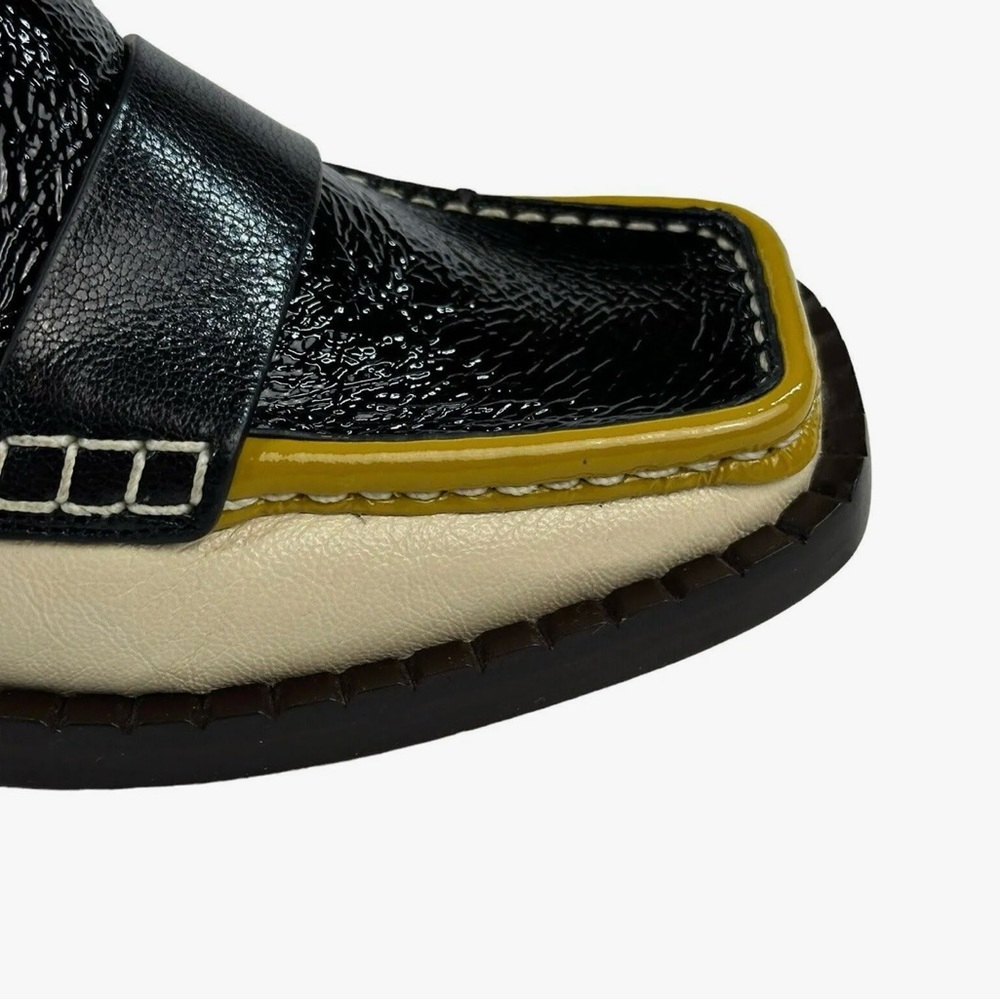 Tory Burch 70s Square Loafer 25mm Size 7
Perfect Blk/Cream/Tan Cuoio w/dust bag - Picture 7 of 17